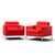 Mid-Century Modern Florence Knoll Mid Century Relaxed Cube Club Lounge Chairs - Pair For Sale - Image 3 of 12