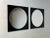 1970s Space Age Italian Black Square Mirror by Gino Colombini for Kartell, 1970s For Sale - Image 5 of 13