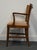 Late 20th Century High End Vintage Maple MCM Mid Century Modern Inspired Contemporary Dining Arm Chair For Sale - Image 5 of 9