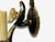 1930s Neoclassical Style, Swan Sconces, Gilt Metal, Crystal, France - a Pair For Sale - Image 9 of 11