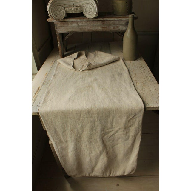 Antique French Grain Sack Olive Bag Chairish