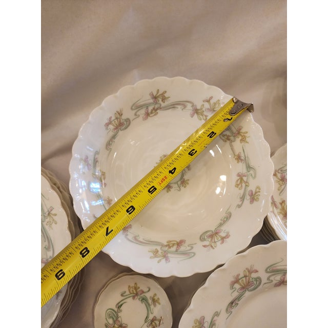 Ceramic 36 Piece Haviland Limoges Vintage Dessert Dish Set For Sale - Image 7 of 12