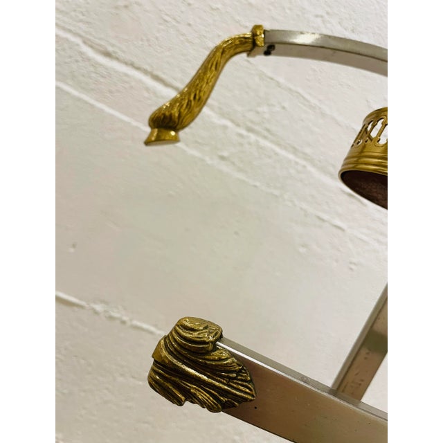 Metal 1960s Maison Jansen Ram's Head Valet For Sale - Image 7 of 13