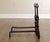 Antique Arts & Crafts Pair of Wrought Iron Fireplace Andirons For Sale - Image 9 of 12