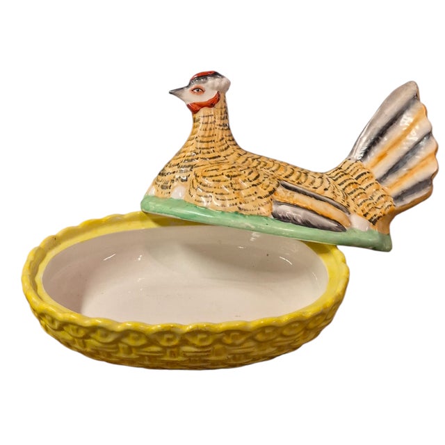19th Century Staffordshire Hen on Nest Tureen For Sale In Baltimore - Image 6 of 6