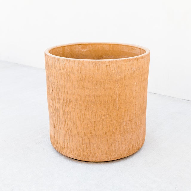Extra Large Gainey Sgraffito "Nuts and Bolts" Ceramic Pot, California Mid Century Modern For Sale - Image 14 of 14