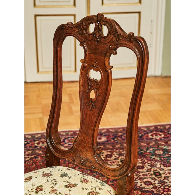 Neo-Rococo Chairs from Liège, Set of 6 For Sale - Image 3 of 15