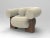 Cassette Armchair in Outdoor Talea Linen Fabric and Smoked Oak by Alter Ego for Collector, in New conditions. Designed...