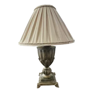 Large 1990s Table Lamp and Shade