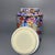 Chinese Vintage Chinese Famille Rose "Millefleurs" Porcelain Tea Caddy With Lid - 14cm For Sale - Image 3 of 7
