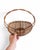 Wood Vintage Rattan Fruit Bowl Basket Centerpiece by Franco Albini, 1950s For Sale - Image 7 of 16
