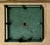 Antique 1920's American Green Paint Decorated Wood Fence, Gate and Stand for Displaying a Feather Christmas Tree For Sale - Image 11 of 15
