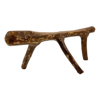 Early 20th Century Dinka Stool For Sale