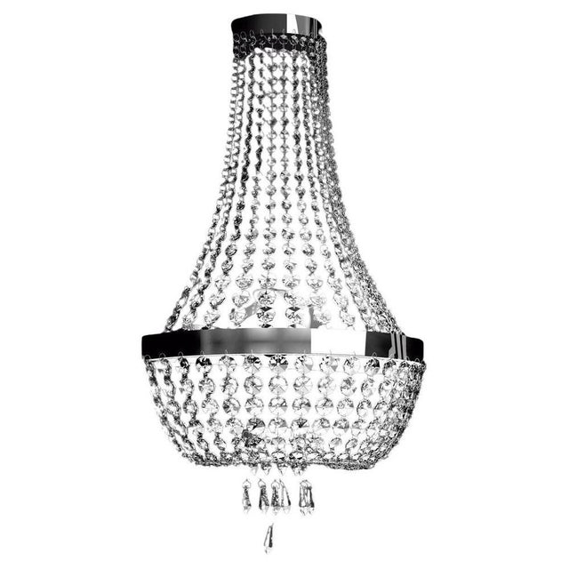 Allure Wall Sconce in Polished Chrome and Cut Glass by Aggiolight For Sale - Image 6 of 6
