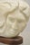 Mid 20th Century Vintage Bud Miller 1989 Native American Carved Alabaster Double Sided Sculpture For Sale - Image 5 of 12