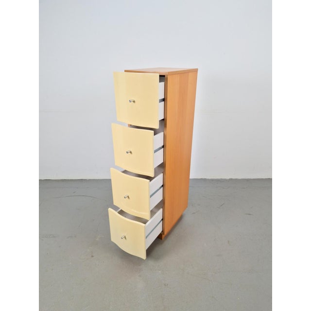 Ikea Vintage Vajer 4 Drawer Cabinet by Thomas Jelinek for Ikea, 1990s For Sale - Image 4 of 9