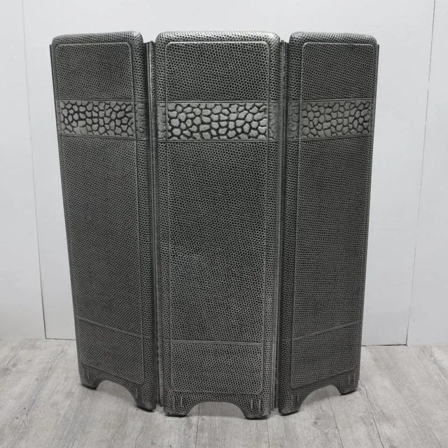 3-Part Fire Guard, 1930s For Sale - Image 4 of 4