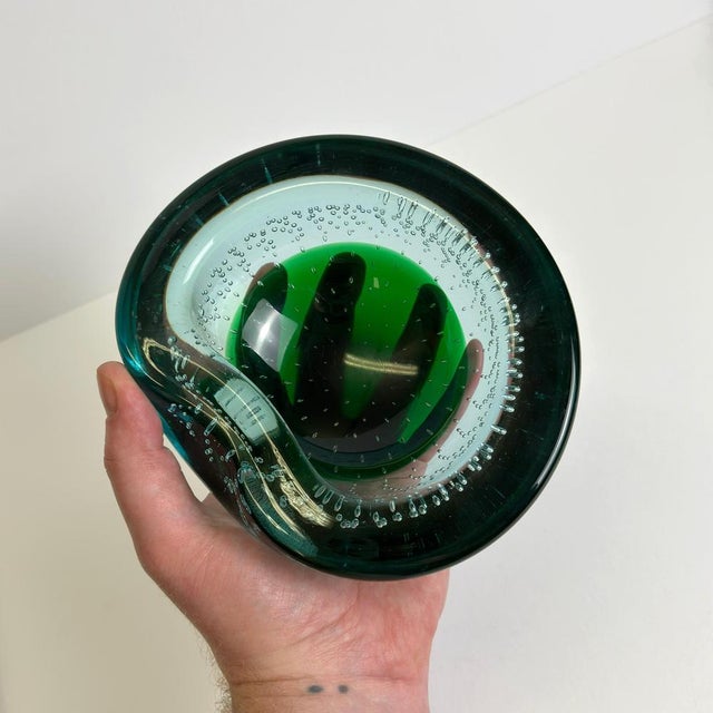 Murano Glass Bowl by Galliano Ferro, 1960s For Sale - Image 6 of 10