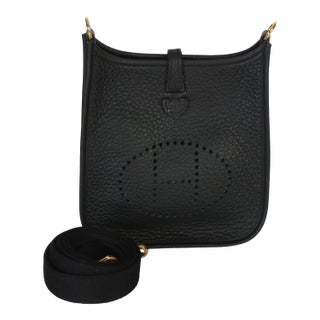 Black Clemence Mini Evelyne 16 TPM GHW For Sale