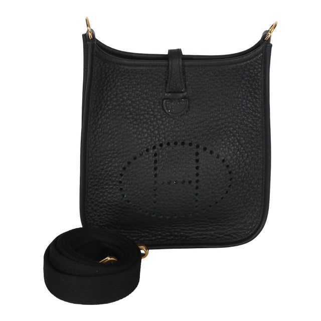 Black Clemence Mini Evelyne 16 TPM GHW For Sale
