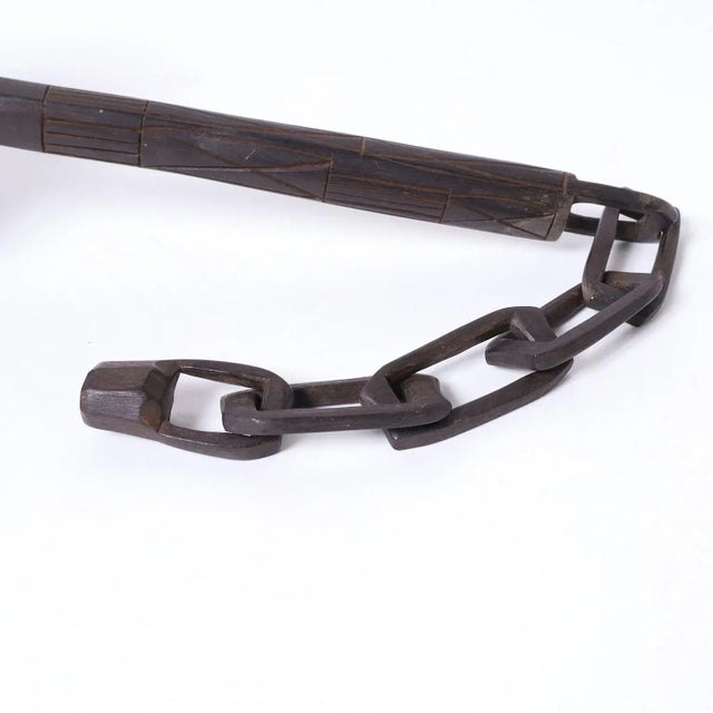 Late 19th Century Antique Anglo Indian Carved Coconut Ladle For Sale - Image 4 of 7