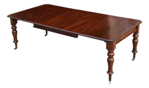 Antique William IV Extendable Dining Table in Mahogany, 1830