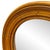 Brown Rather Large Round Framed Mirror For Sale - Image 8 of 12