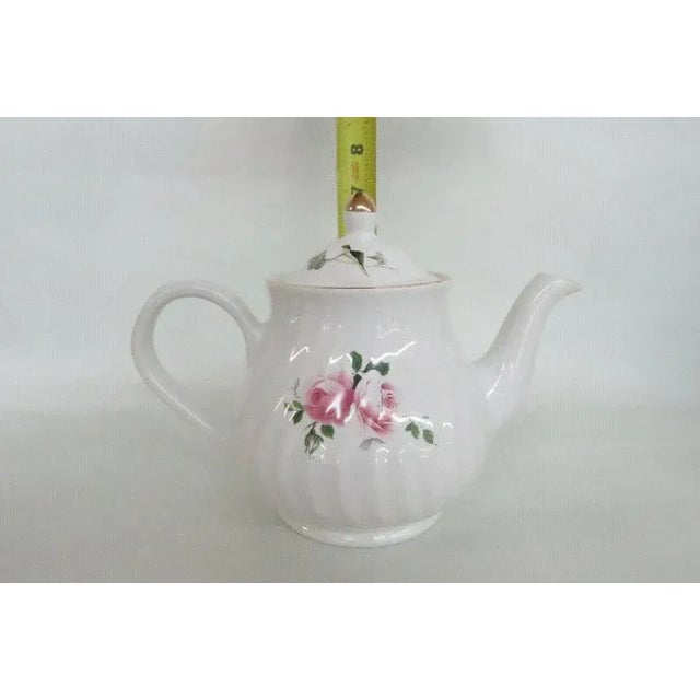 Mid 20th Century Arthur Wood Son Staffordshire England Rosend Vines Teapot For Sale - Image 5 of 11