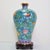 Dimensions: Vase Height 27.5 cm (10.8") x Diameter 17.5 cm (6.9") Total Height with Stand 31 cm (12.2") Material:...