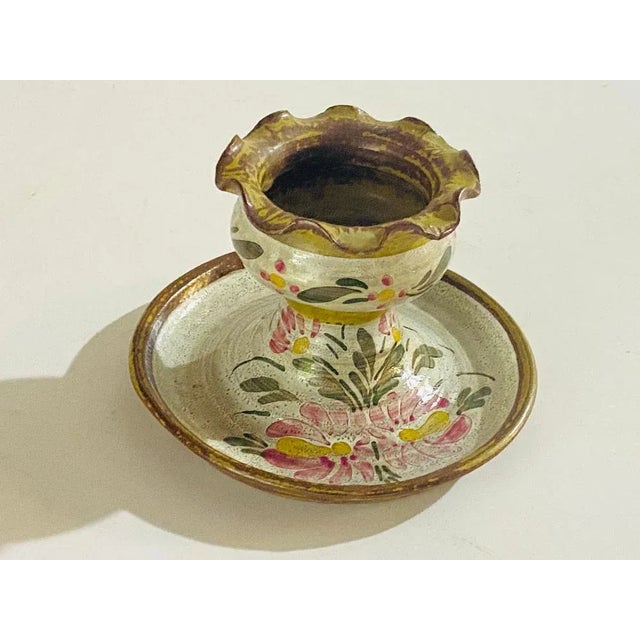 Ceramic Candleholder by Kerluc, France, 1960s For Sale - Image 10 of 11