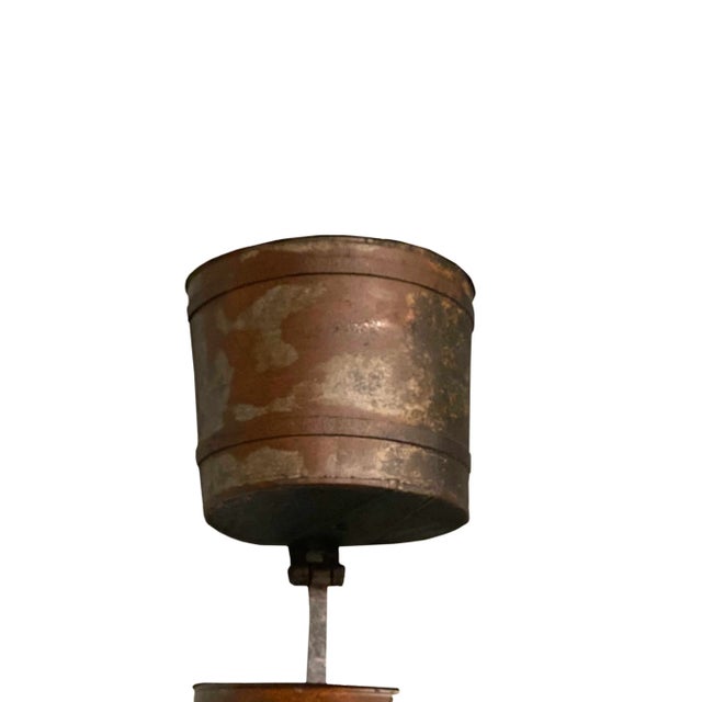 19th Century 19th Century French Water Mill Buckets - Set of 3 For Sale - Image 5 of 8