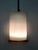 White 1980s Set of 3 Murano Glass Pendant Lights by Italian Lighting Company I3 For Sale - Image 8 of 11