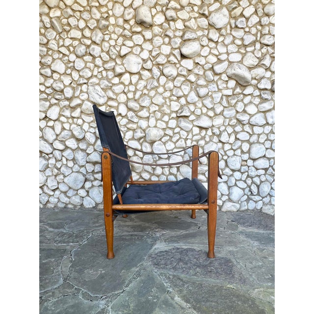 Rud Rasmussen KK47000 Safari Chair by Kaare Klint for Rud. Rasmussen, Denmark, 1960s For Sale - Image 4 of 17