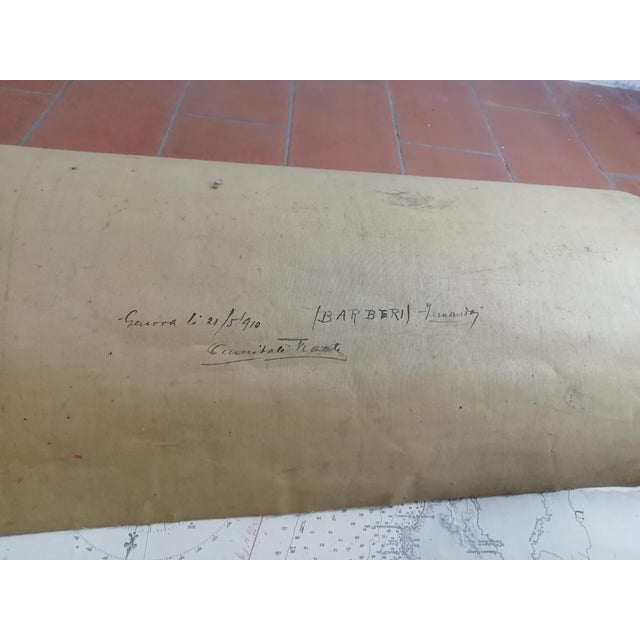 Antique Naval Map of Australia, 1888 For Sale - Image 15 of 17