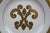 Vintage Royal Gallery Gold Porcelain Buffet Dinner Plates 1991 Macy's - Set of 12 For Sale - Image 6 of 11