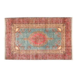 Vintage Fine Kerman Rug - 10'1" X 16'3" For Sale