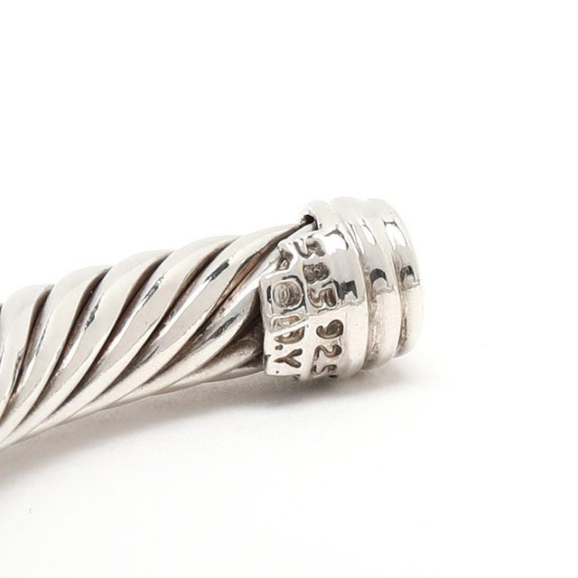 David Yurman Cable Flex X Bracelet, Sterling Silver & 14k Yellow Gold For Sale - Image 4 of 7