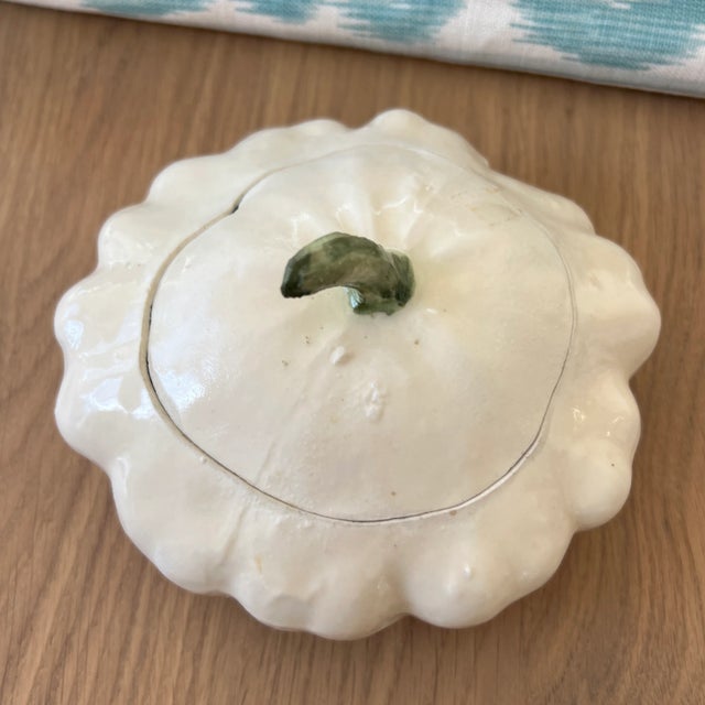 Contemporary Signed Handmade Barbara Eigen Squash Sculpture For Sale - Image 3 of 11