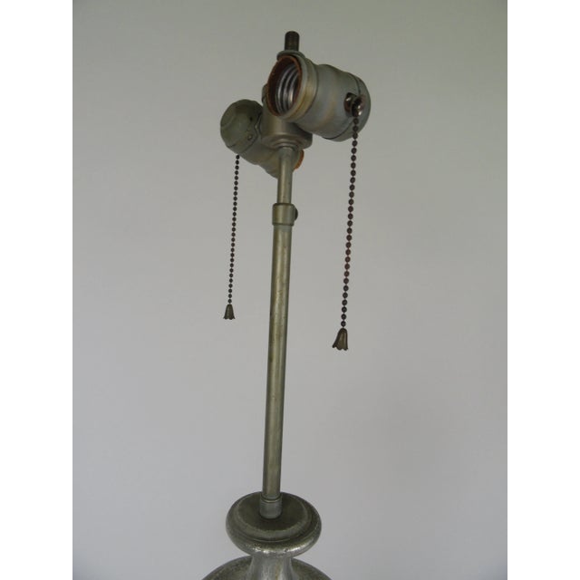 Mid 20th Century Carved Wood Rams Head Lamp For Sale - Image 5 of 7