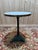 Round Bistro Side Table in Cast Iron and Marble For Sale - Image 6 of 6