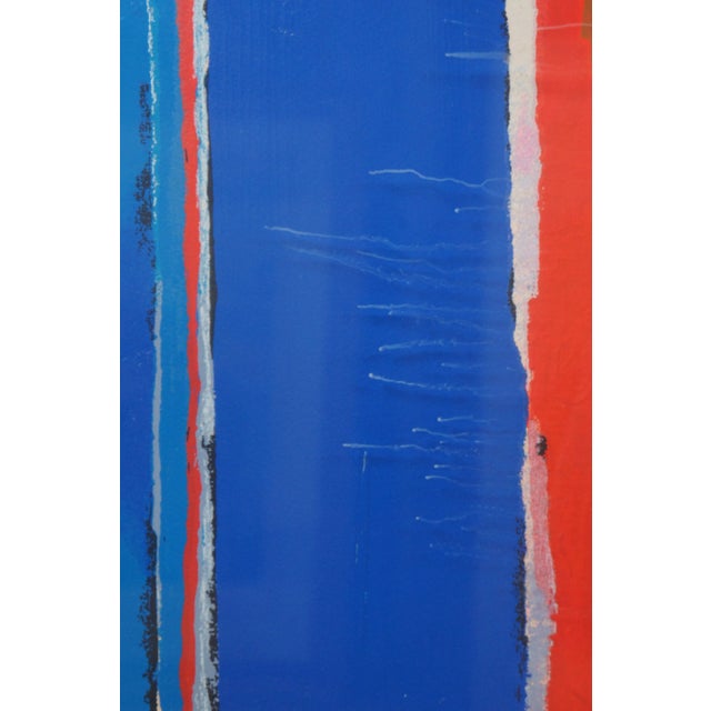 1970s 1976 Nicola Simbari Italian Serigraph Nanette Modern Woman Print For Sale - Image 5 of 13