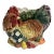 Stunning Vintage Fitz and Floyd Classics Coq Du Village Rooster Cachepot Planter For Sale