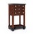 An elegant French Consulat to early Empire side table, circa 1800–1810, crafted in richly figured mahogany and retaining...