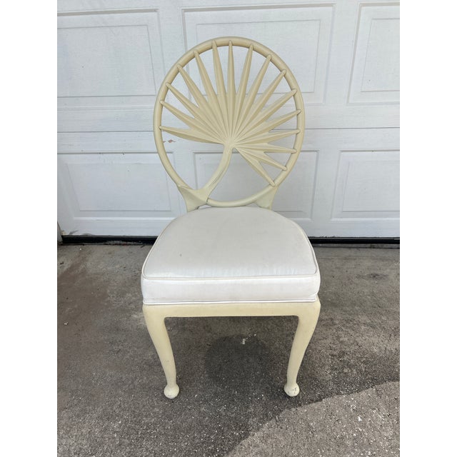 1960s Vintage Hollywood Regency Era Palm Leaf Motif Chair in Style of Tropitone Veneman Collection by Brown Jordan For Sale - Image 13 of 13