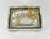 Vintage Etched Gold Glass Murano Box Bird & Plant For Sale - Image 9 of 9