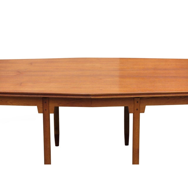Mid 20th Century Scandinavian Modern Banquet Restored Dining Table For Sale In San Francisco - Image 6 of 10