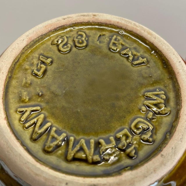 Fat Lava Op Art Multi-Color Pottery Vases from Bay Ceramics, Germany, 1970s, Set of 3 For Sale - Image 14 of 16