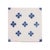 Set of 9 Delft Tiles in Cobalt Pattern of Florets, C. 1700’s For Sale - Image 12 of 18