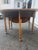 Antique Oak Gate Leg Drop Leaf Dining Table With Drawer For Sale - Image 11 of 16