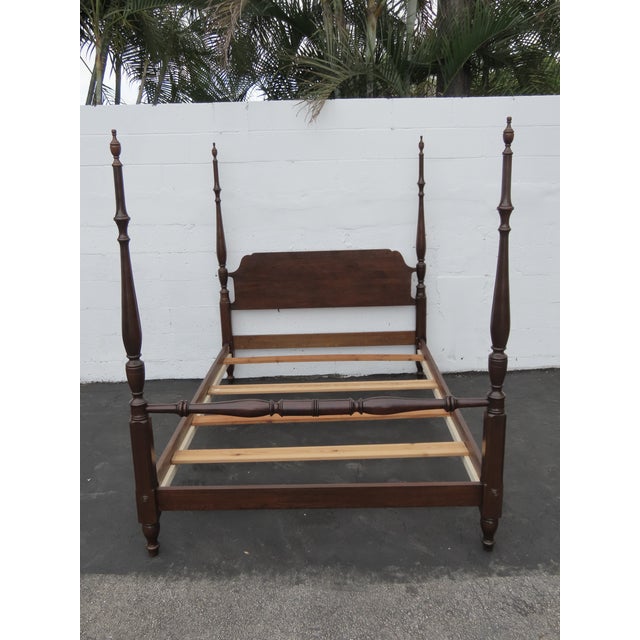 This beautiful Full Size Bed is made out of wood, solid wood, and solid cherry. The Bed was made by Pennsylvania House,...